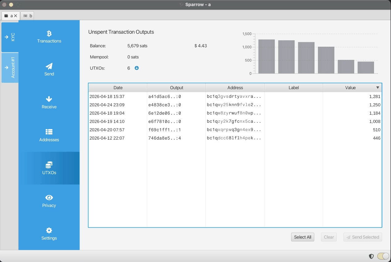 BTC Medusa Sparrow Wallet plugin demo
